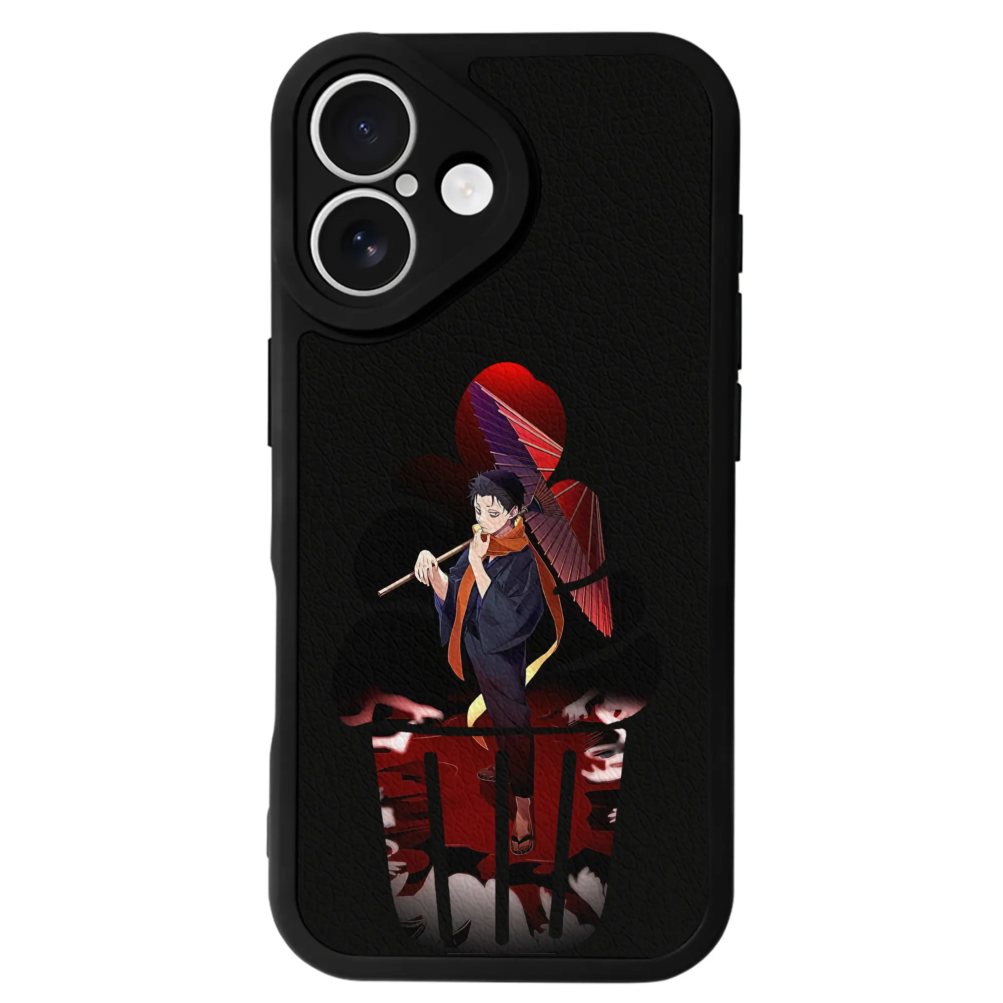 リゼロ グッズ ナツキ・スバル - IPhone 16シリーズ対応 ・ シリコンスマホケース ・ レザー調 ・ 高精度フィット ・ 耐衝撃 ・ ワイヤレス充電対応 ・ 精密カット